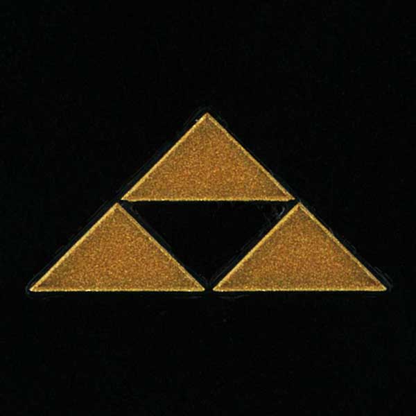 戦国武将 家紋 ステッカー 蒔絵シール「北条氏康 北条鱗/GD」金　ケータイ スマホ iPhone デコ ステッカー 和柄 家紋シール　剣道　胴　武具　シール iQOS アイコス