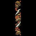 蒔絵シール【舞妓はんの華かんざし 1月(松竹梅)】ケータイ スマホ iPhone カバー デコ ステッカー シール 鶴 梅 七宝 簪 縁起物