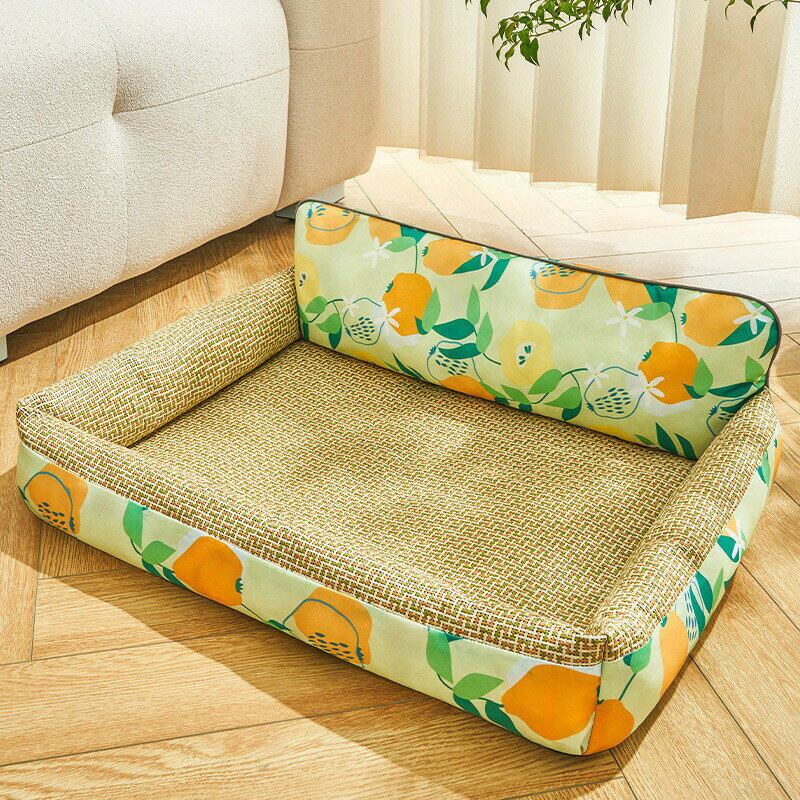 ペットベッド 夏用 犬 猫 接触冷感 ひんやり 洗える クールマット ペットクッション 冷却マット ペット熱中症対策 蒸れにくい 犬 ベッド 洗える 犬マット 夏用 速乾 ペットベッド クッション ペットマット 滑り止めのサムネイル