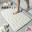 バスマット 2枚セット 吸水 40x60cm 50x80cm 速乾 バス マット 速乾性 吸水 吸水性 滑り止め お風呂 浴室 長方形 洗濯可 丸洗い 高吸水 足ふきマット 足拭きマット ふわふわ 絨毯 高密度 洗面所 風呂マット 丸洗い 滑り止め 台所マット お手入れ簡単 通年 新生活