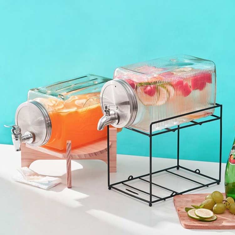 ガラス瓶冷蔵庫ドリンクサーバー洗い...