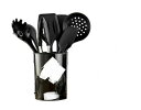 キッチン用品 クッキング用品 フライ返し/スプーンおたま 泡立て器/ブラシ/ターナー/スプーン 調理/料理/製菓器具 収納容器付き キッチンツール キッチンツール 点 安全素材 台所用品 耐熱シリコ シリコン製 トング