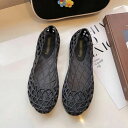 晴雨兼用 パンプス サマーサンダル レディース サンダル ローヒール パンプス サンダル メッシュ 夏 ラウンドトゥ パンプス パンプス ぺたんこ メッシュ 夏 ビーチサンダル レイン 歩きやすい レイン レインパンプス