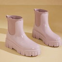おしゃれ レインブーツ ガーデニング やわらかい 厚底 履きやすい 通学 雨靴 履きやすい サイドゴアブーツ 痛くない ヒール 晴雨兼用 歩きやすい ショート丈 雨具 アウトドア 防滑 レディース 通勤 レインシューズ キャンプ