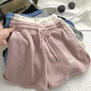 !夏用 通気性 ワッフル ショートパンツ 短パン レディース 大きいサイズ 短パン 春 ルームウェア 夏 おしゃれ かわいい ゆったり ルームパンツ 部屋着 ヨガ ランニング スウェットパンツ