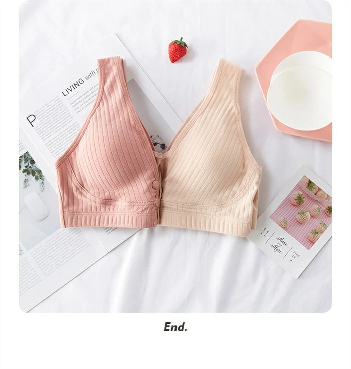 産後 XXXL 下着 可愛い ナイトブラ 授乳用 L マタニティブラ カップ付き ワンタッチ授乳 フロントホック フロントオープン ブラジャー XL 垂れ防止 ノンワイヤー 授乳ブラ インナー XXL M