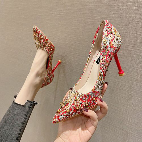 楽天luckystar披露宴 シューズ レディース 美脚パンプス 4.5cm きれいめ パーティーシューズ ウェディング 9cm 二次会 ウエディングシューズ 結婚式 6.5cm ハイヒール ヒール おしゃれ 靴 パーティー ブライダルシューズ ウエディングパンプス