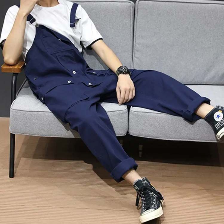 メンズ サロペット ゆったり オールシーズン 作業着 作業服 ワークパンツ 大きいサイズ おしゃれ カジュアル 男女兼用 オーバーオール