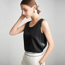 つるつる レディース 絹 インナー SILK 絹 抗菌 シンプル ノースリーブ 薄手 無地 ス 母の日 吸湿 通気性 低刺激 保湿 通気 ギフト 冷えとり 光沢...