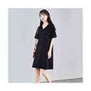 パーカー チュニックワンピース tシャツ レディース 半袖 着回し 無地 シンプル カジュアル Tシャツワンピース チュニック Tシャツ ひざ丈 送料無料 夏 カットソー フード付き オシャレ