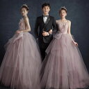 披露宴 送料無料】前撮りドレス カラードレス きれいめ 結婚式ドレス 【 パーティードレス 花嫁ドレス フォトウェディング撮影 ウェディングドレス ロング オフショルダー コンサート ワンピース 可愛い 二次会ドレス 後撮り 成人式ドレス お姫様 高級感 エレガント