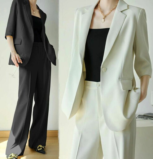 ジャケット+パンツ リクルートスーツ 事務服 2点 パンツスーツ ゆったり サマースーツ 通勤 入学/卒業式スーツ オフィス OL アップ スーツ レディース キャリア 可愛い 夏服 ビジネススーツ フォーマル 体型カバー 就活 【送料無料】カジュアルスーツ ジャケット+パンツ リクルートスーツ 事務服 2点 パンツスーツ ゆったり サマースーツ 通勤 入学/卒業式スーツ オフィス OL アップ スーツ レディース キャリア 可愛い 夏服 ビジネススーツ フォーマル 体型カバー 就活 【送料無料】カジュアルスーツ