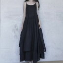 ロング キャミ ペチコート 無地 キャミソールワンピース 夏 きれいめ レディース ゆったり おしゃれ ノースリーブワンピース マタニテ 送料無料 マキシ ミディアム インナー
