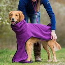 犬 散歩用 非常に吸収性 あるポリエステルドレス 速乾性 柔らかい服 暖かいコート ペット アクセサリー