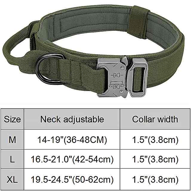大規模な 屋外 ウォーキング トレーニング 用の ミリタリー タクティカル ドッグカラー 耐性 ジャーマ..