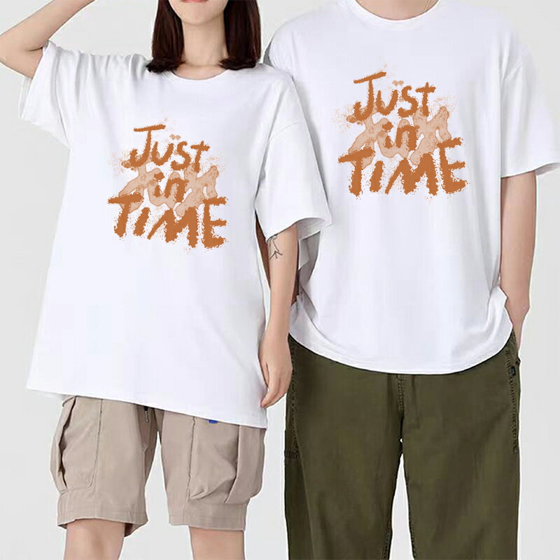 黒 ブラック 白 ホワイト S~7XL 綿 半袖 レディース 春 夏 プリント メンズ ファッション シンプル 中学生 ストリート カジュアル クルーネック 3分袖 リゾート 大きいサイズ 涼しい Tシャツ インナーシャツ トップス 夏服 ベーシック 男の子 女の子