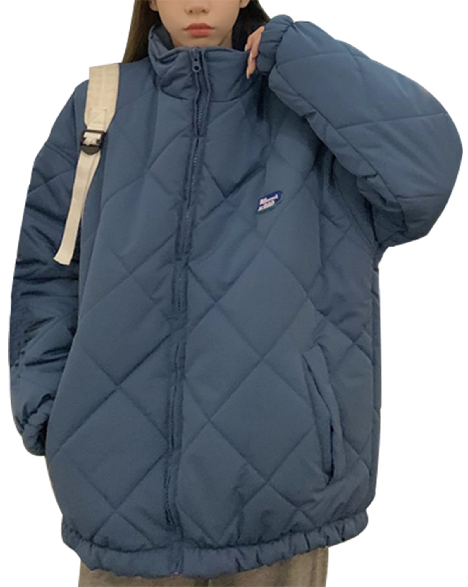 ゆったり ファッション 中綿 [] 防風 カジュアル 普段使い スタンドカラー 綿の服ですレディース 柔らかい アウター 厚手 かわいい 暖かい 軽量 ショート丈 大きいサイズ 秋冬 防寒