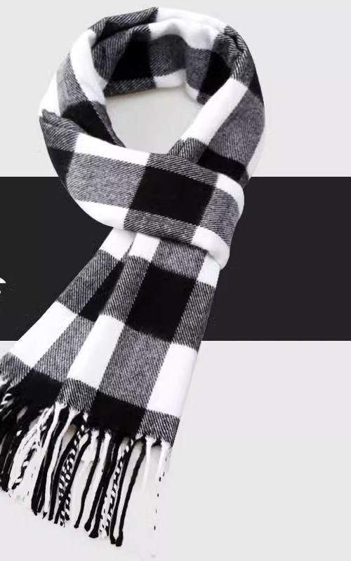 スカーフ チェック柄 プレゼント メンズ メンズ ストール モテる かっこいい 誕生日 厚手 暖かい 韓国 ..