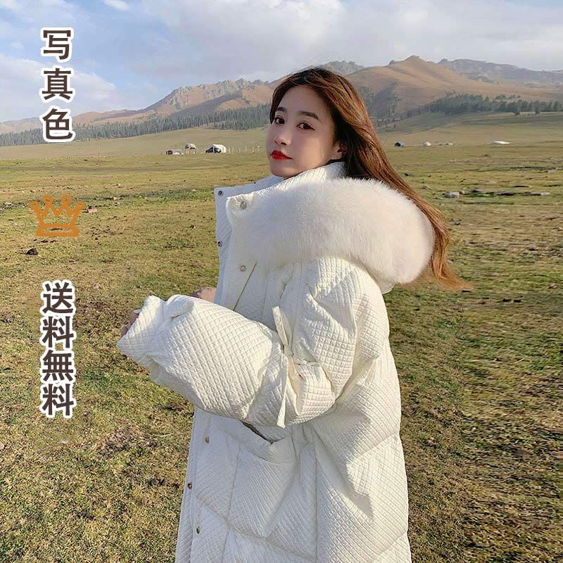 膝丈 レディース ファスナー付き ふわふわ ロング丈 ゆったり 友達 ロング丈 ひざ丈 送料無料 中 ...