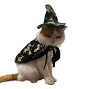 DreamPet 新作 ハロウィン ウィッチ マント 猫 魔女 マント ペット マント 変身服 Halloween