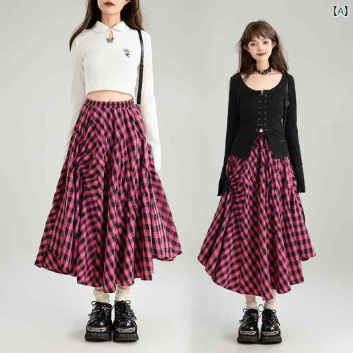 チェック フレアスカート ロング アシンメトリー 秋 不規則 Aライン ミモレ丈 スカート ゆったり 楽ちん 快適 韓国 ファッション モテ服 かわいい マタニティ 仕事 普段使い使い チェック フレアスカート ロング アシンメトリー 秋 不規則 Aライン ミモレ丈 スカート ゆったり 楽ちん 快適 韓国 ファッション モテ服 かわいい マタニティ 仕事 普段使い使い