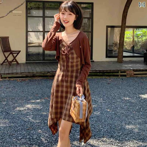 レディース ファッション ワンピース カーディガン セットアップ スーツ 初秋 レディース 韓国 服装 ユニーク 美しく ドレス レディース ファッション ワンピース カーディガン セットアップ スーツ 初秋 レディース 韓国 服装 ユニーク 美しく ドレス