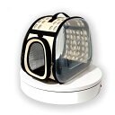 斜め掛け 外出用 ペットバッグ 通気性 携帯用 ペットキャリー 猫 リュック 折りたたみ 透明 大容量