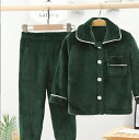 厚手 上下セット 部屋着 ジュニア ふわふわ 女の子 無地 子ども 可愛い 2点セット 子供パジャマ 秋冬 vネック もこもこ ルームウェア 前開き 男の子 大...