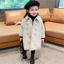 韓国風 アウター 秋冬 保温 厚手 ボタン 130cm 2色 ベビー 防寒 子供服 フォーマル 110cm 通学 子供コート 幼稚園 ラシャコート 発表会 通園...