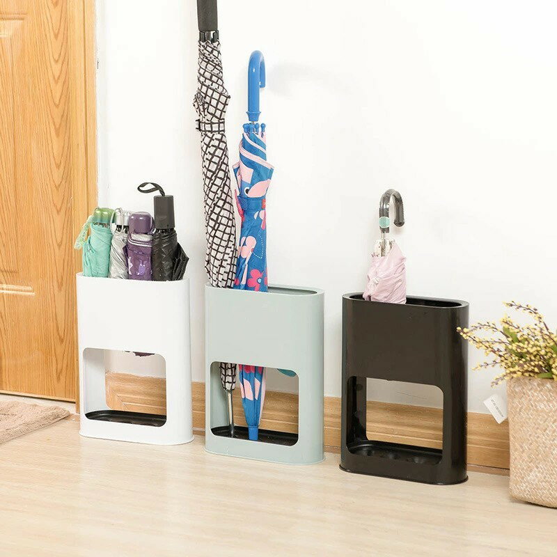 省スペース アンブレラスタンド オーバル 傘立て 傘スタンドラック傘ホルダーインドアホームオフィス飾りストレージ