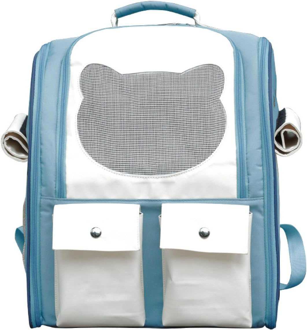 電車 散歩 犬キャリーバッグ コンパクト ネコ M 猫用キャリー キャリー 犬 折りたたみ 猫 ペットキャリ..