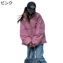 防寒服 厚手 撥水 PUレザー メンズ アウター 普段使い 通学 綺麗 シンプル 英字柄 ダウンコート 中綿ジャケット 大きい ゆったり ポケット ファスナー 立ち襟 カップル ダウンジャケット 秋冬 レディース