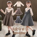 子供服 女の子 ワンピース セットアップ スーツ スカート ガールズ ジュニア 2点セット 可愛い セーター 長袖 キッズウェア カジュアル 韓国風 洋服 日常...