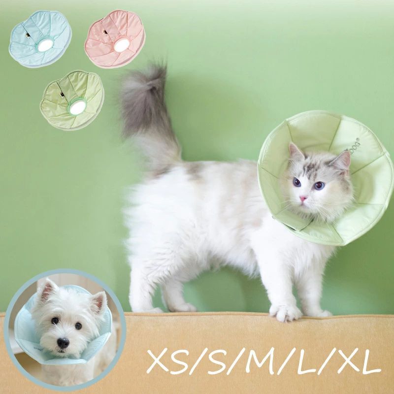 防水 簡単装着 猫用 犬 犬用 傷舐め防止 ペット用ソフトエリザベスカラー ソフトエリザベスカラー エリ..