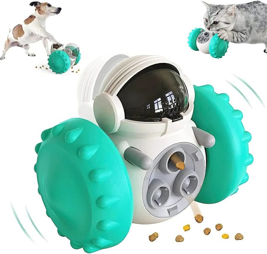 ペット用品 倒れないエッグ ペット給餌おもちゃ 難易度調節可能 犬猫 自動給餌器 ストレス解消 餌入れ 知育トイ 知育玩具 おやつ おや 運動不足対応 おもちゃ おやつボール フィーダ 犬早食い防止