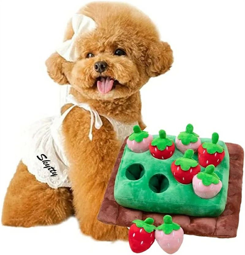 犬のおもちゃ 用品 運動不足 ペット 音の出る 嗅覚訓練マット ペットおもちゃ 犬 食いすぎる対策 犬嗅ぎパッド 犬用 犬 犬ノーズワークマット 猫用 ストレス解消 おもちゃ にんじん いちご畑 訓練毛布 知育玩具 餌マット 家の破壊防止対策 にんじん収穫隊 畑