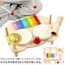 知育 ボール おもちゃ スロープトイ 楽器玩具 木 知育玩具 転がし 太鼓 【送料無料】一歳 音の出るおもちゃ 木製 楽器 木のおもちゃ