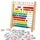 100玉そろばん 子供 プレゼント 室内 知育玩具 おもちゃ 男の子 遊び 算数カード 百玉そろばん 誕生日 子供 学習 女の子 知育