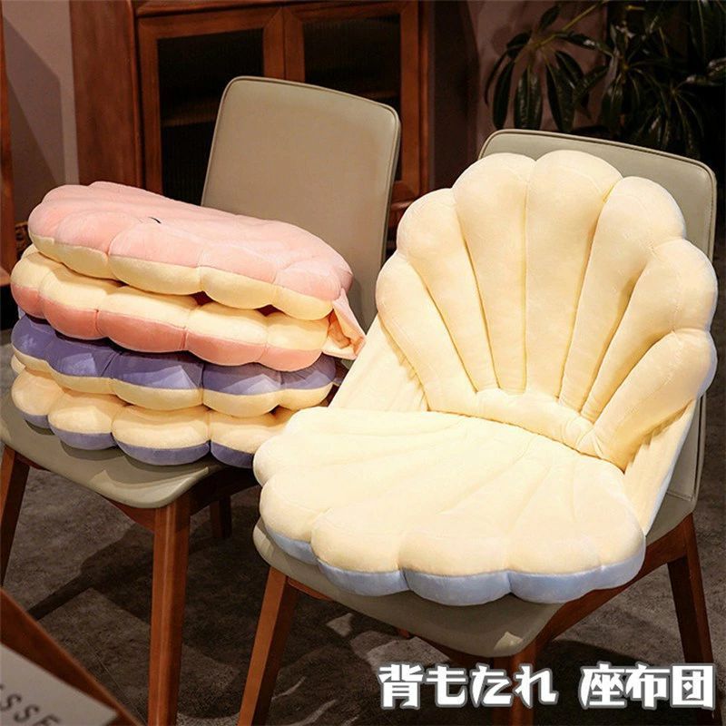 座椅子 車用クッション 車用 オフィス 座布団 クッション 滑り止め ソファー インテリア おしゃれ 椅子型クッション シート付クッション 在宅 背もたれ チェアパッド 軽量 チェアクッション テレワーク 抱き枕 椅子用クッション