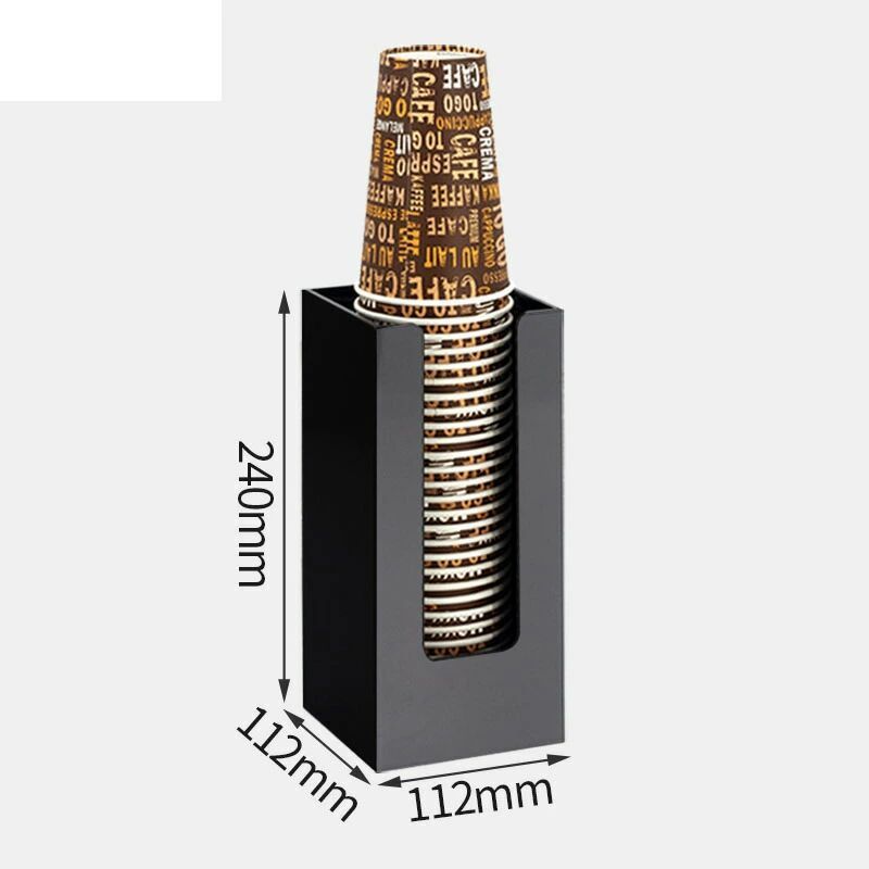 ビュッフェ カップディスペンサー オフィスなど適用 紙カップディスペンサー 使い捨てカップ棚 コンビ..