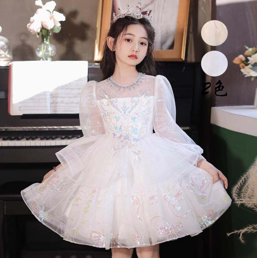 お受験 秋着 学院風 子供ドレス 受験用 子供 無地 洋服 長袖ワンピース 子ども服 ゆったり シンプル 子供服 女児 フォーマル キッズワンピース 可愛い ジュニア 礼服 ベビー 韓国風 キッズ キッズ用 女の子 ワンピース イベント Dress 誕生日Kid 110cm~160cm お祝い