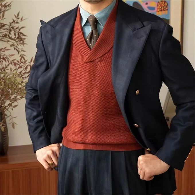 カジュアル 重ね着 通勤 紳士用 シャツコーデ 男性 チョッキ 春 ゴルフ シンプル ニットス セーター 秋 レトロ フォーマル 冬 暖かい プレゼント ビジネス 大きいサイズ ニット 防寒 服 おしゃれ 秋 冬 メンズ Vネック 無地