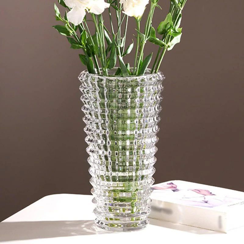 硝子花器 円柱 大 フラワーベース スタイル01 花瓶 ガラス花瓶 ガラス 北欧花瓶 おしゃれ 透明 シンプ..