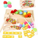 クリスマス 数の勉強 子どもの思考力を高める玩具 知育玩具3 5 もぐらたたきゲーム モンテッソーリ玩具 6歳 女の子男の子 4 お箸トレーニング など多機能 ...