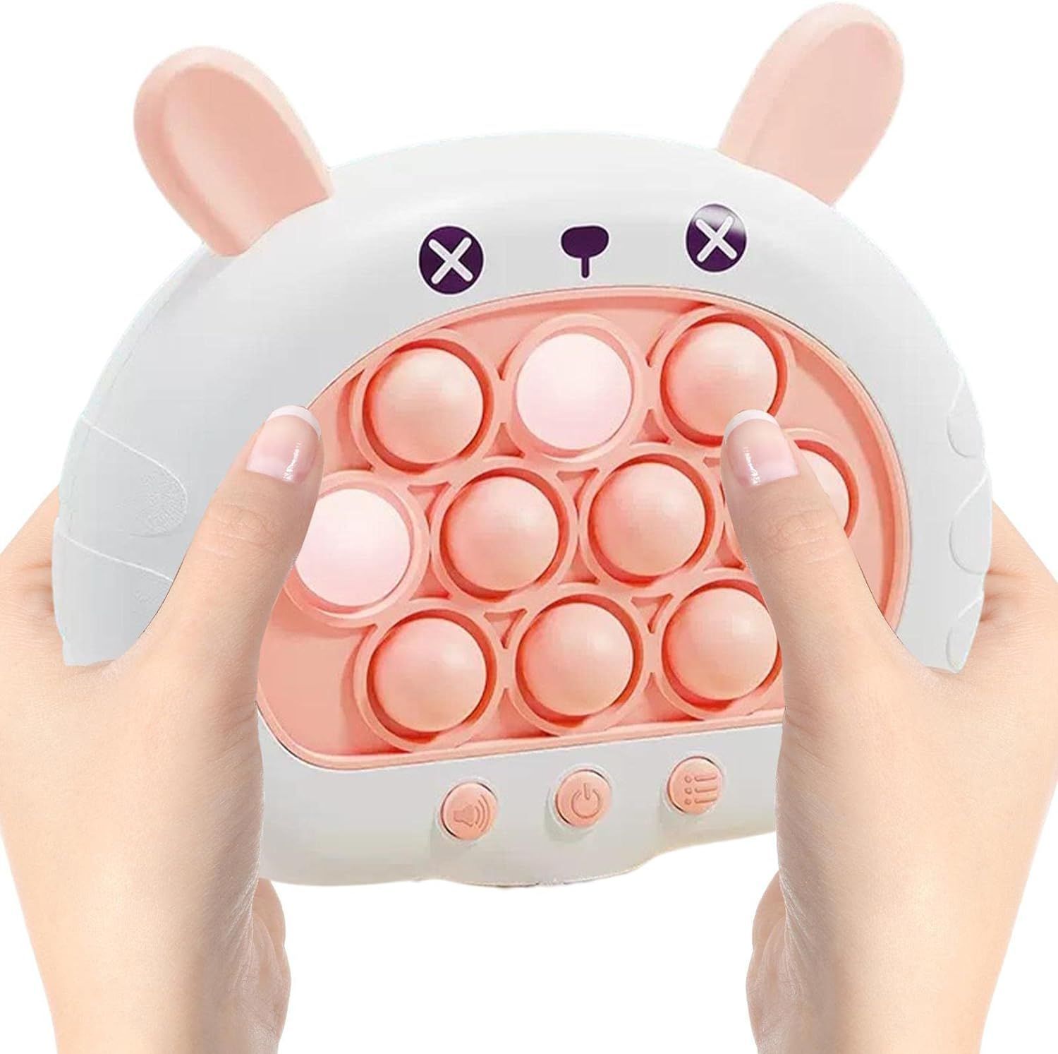 バブル おもちゃ もぐらたたき 減圧グッズ 早期教育玩具 ポップ プッシュ プッシュポップポップ 感覚おもちゃ ポップイットゲーム 光るパターン バブル感覚 ストレス解消 フィジェットおもちゃ クイックプッシュゲーム 大人兼用 子供 減圧突破パズルゲーム機 玩具