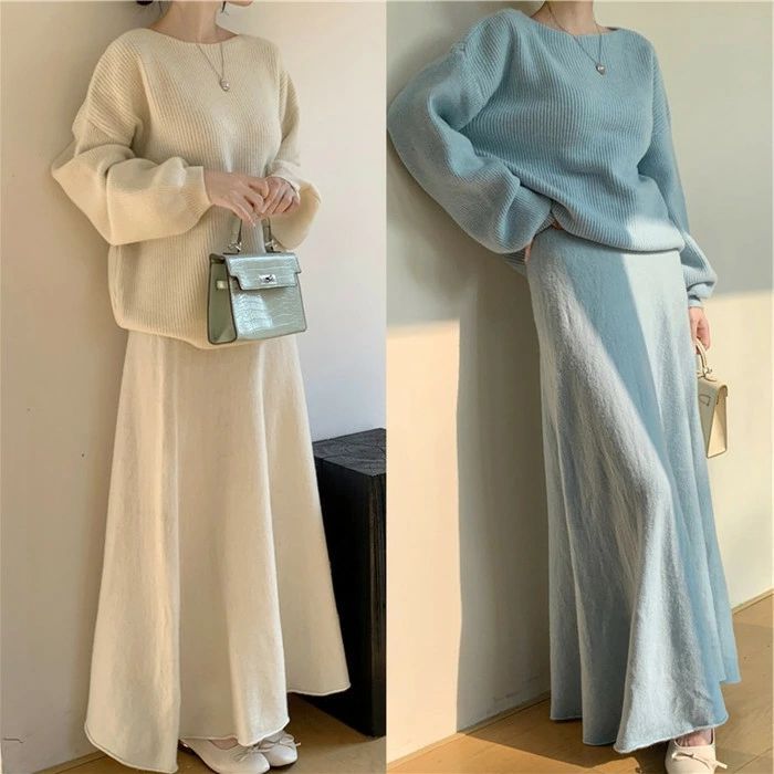 結婚式 着痩せ リブニット 上品 セットアップ 二次会 冬 通勤 卒業式 ボトムス ス お呼ばれ レディース 入学式 ニットセットアップ タイトスカート ロングスカート グレー 秋冬 きれいめ ニットセーター スカート カジュアル ニットカーディガン 春 秋 きれいめ