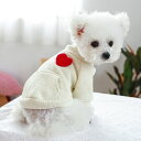 ウェア ペット 服 犬 服装 中小型犬 パピー プルオーバー 二脚 衣心心相印 クルーネック