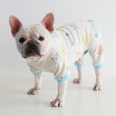 フレンチブルドッグ ベビー コットン パジャマ 柔らかい 犬 服 英ブル パグ コーギー ガーフィールド