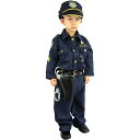 ハロウィン 警察官 ポリス 警察 コスプレ 子供 キッズ コスチューム 仮装 警察服 刑事 お巡りさん 制服 仮装 変装 6点セット イベント パーティー 演出服