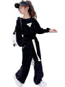 子供服 女の子 ジャージ 上下セット ガールズ ポーツ パンツ スウェット トレーナー 2点セット カジュアル 運動着 ロングパンツ ゆったり 韓国風 ガールズ...